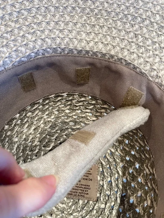 Eric Javits Squishee Adjustable Back "Army Girl" Hat / Cap in Gray White - Picture 14 of 14